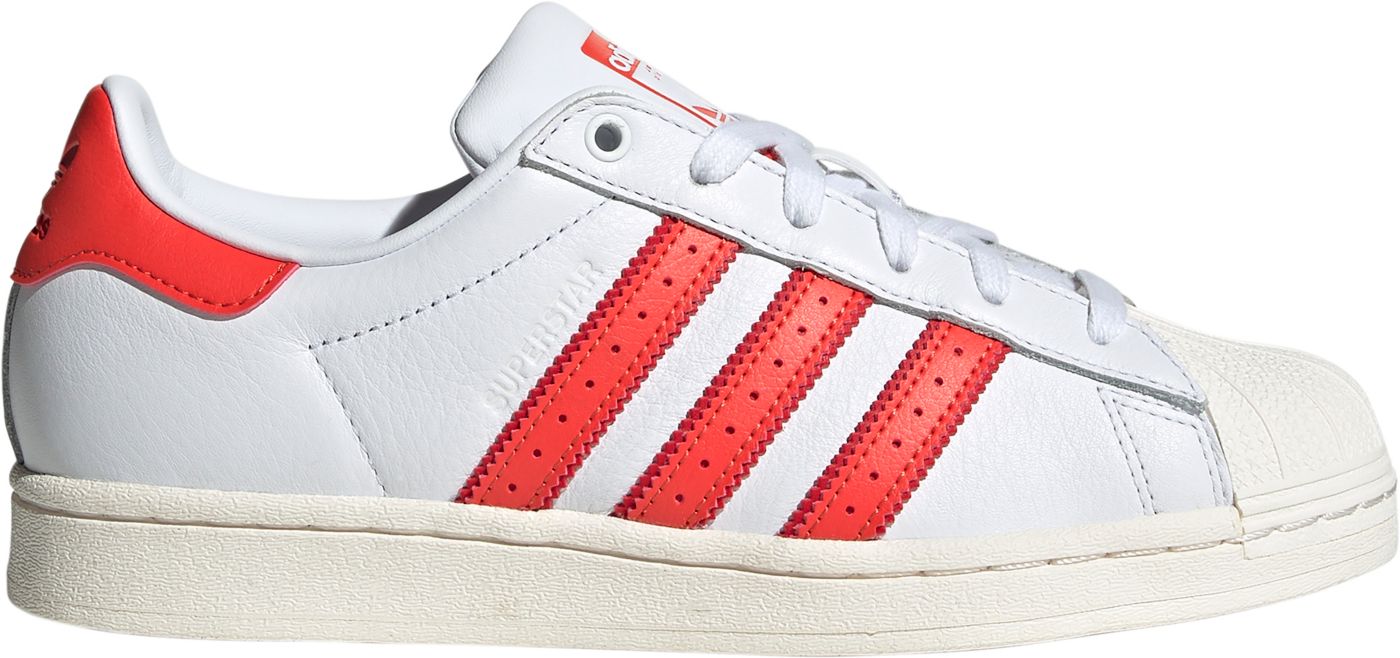 Adidas superstar womens red hotsell