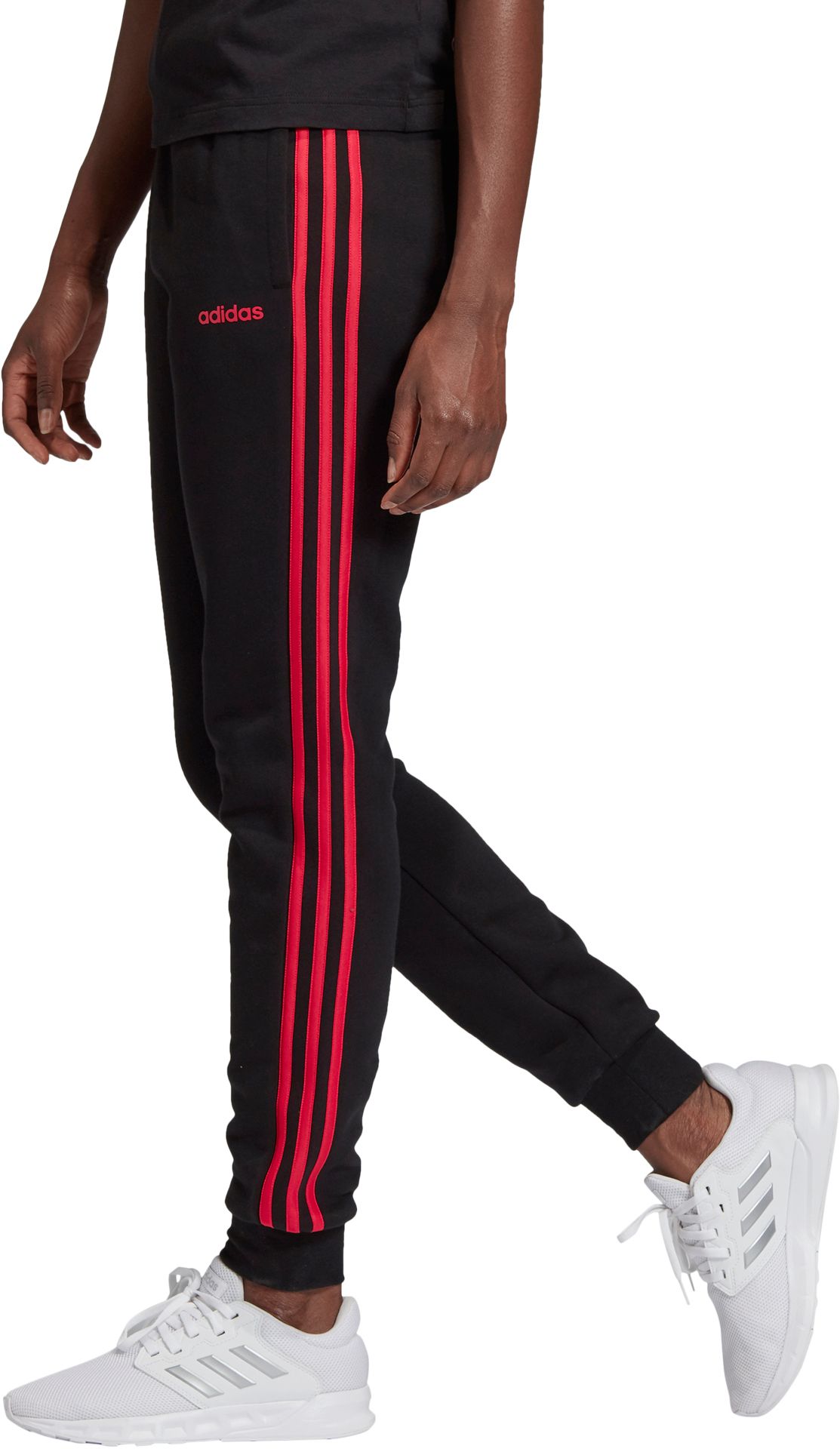 pink adidas sweatpants womens