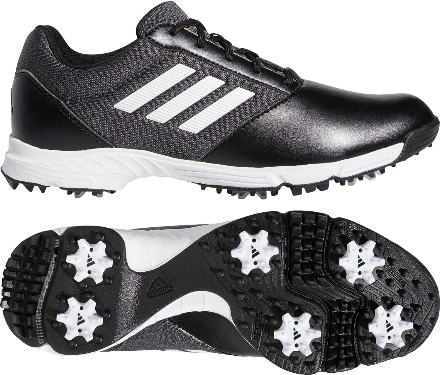 gray adidas golf shoes