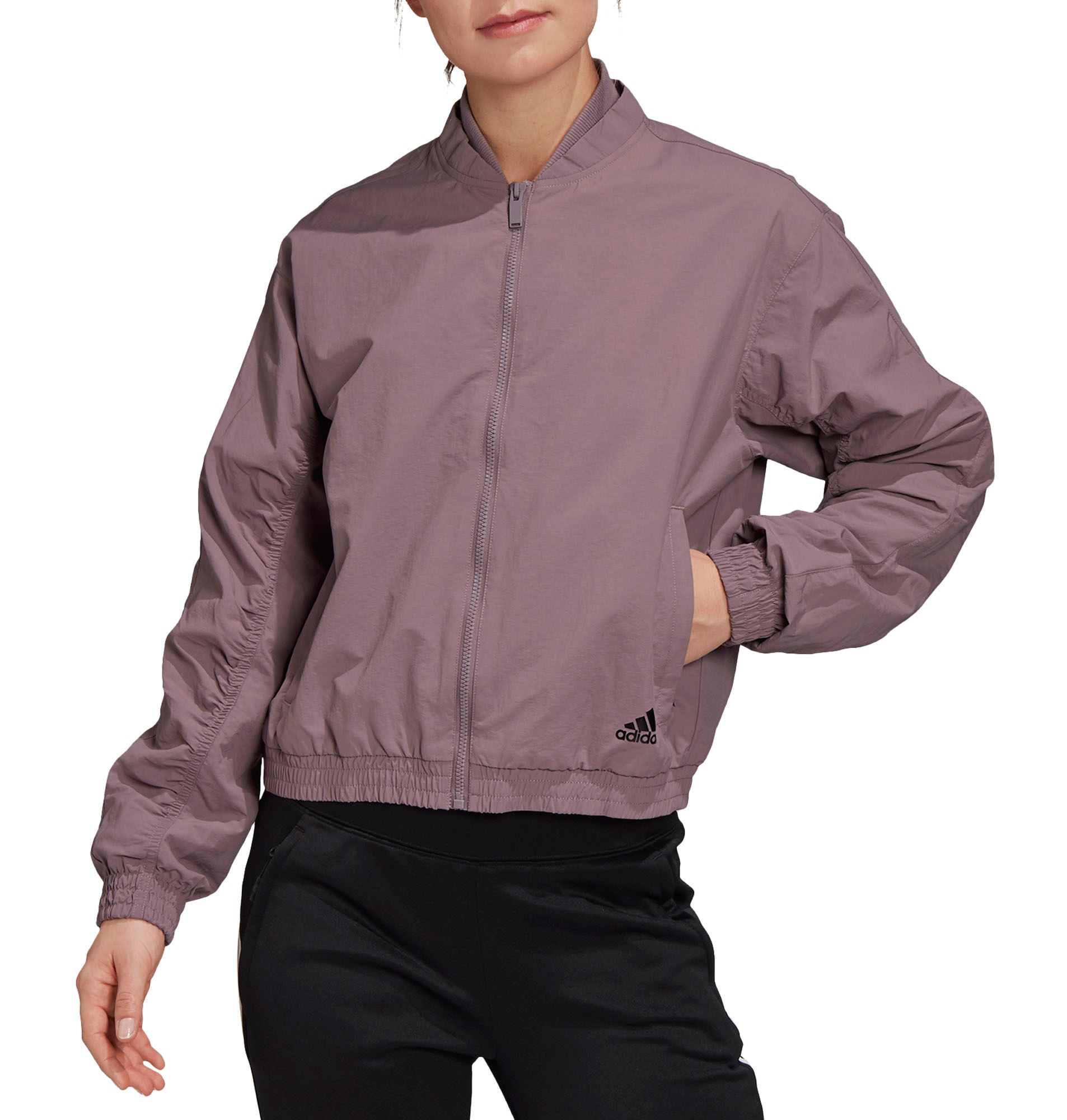 adidas women's reversible jacket