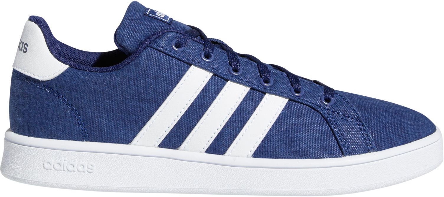 adidas Kids' Preschool Grand Court Canvas Shoes | DICK'S Sporting Goods