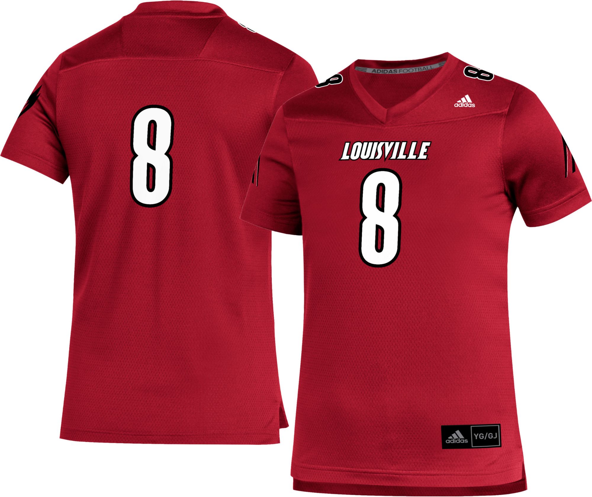 youth louisville football jersey