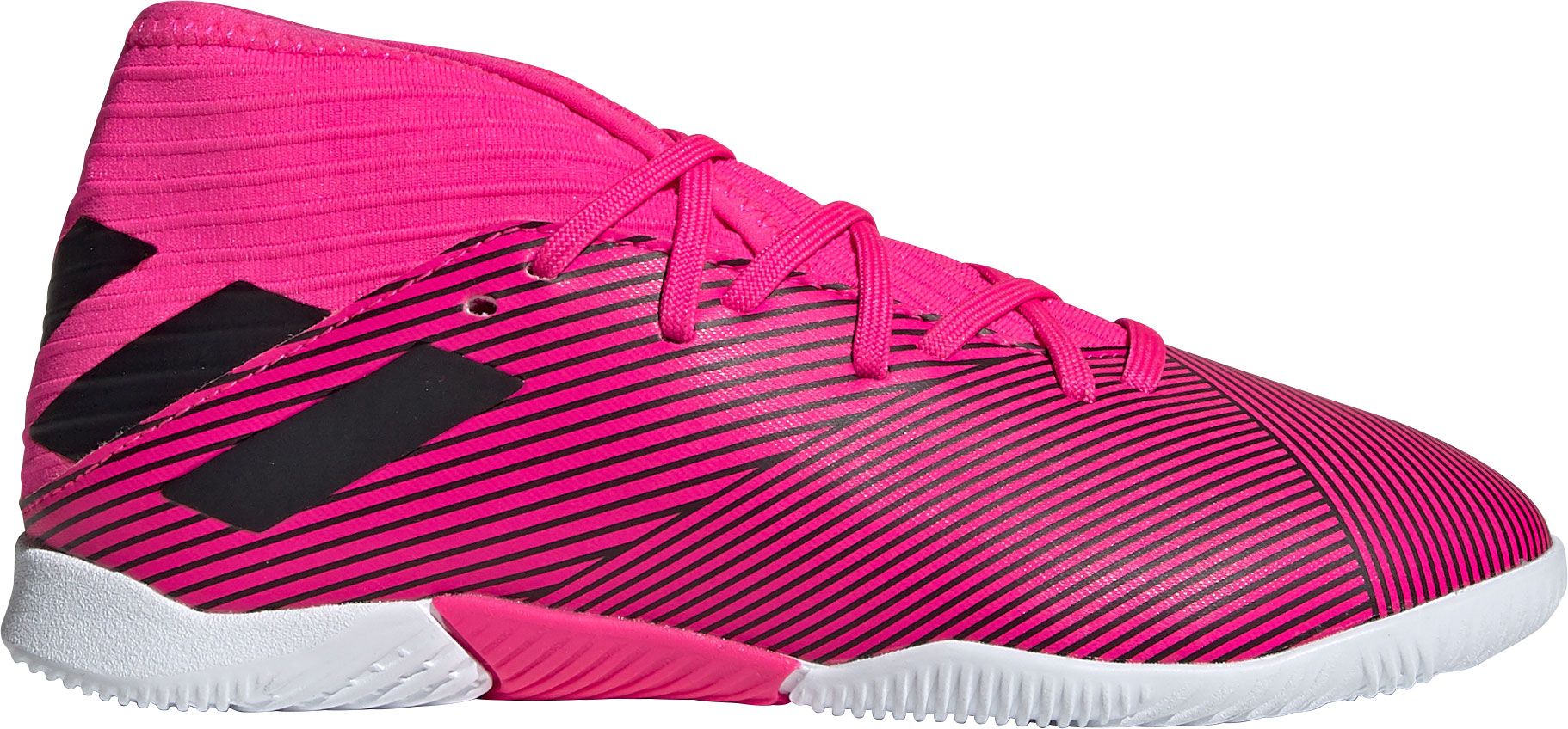 pink adidas indoor soccer shoes
