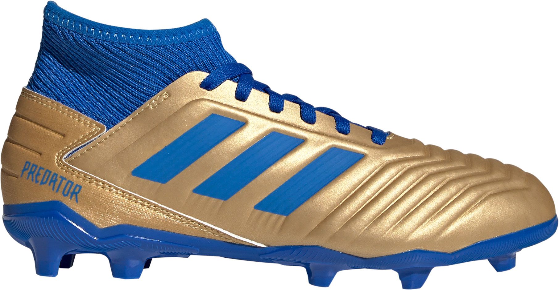 adidas predator 19.3 childrens fg football boots gold