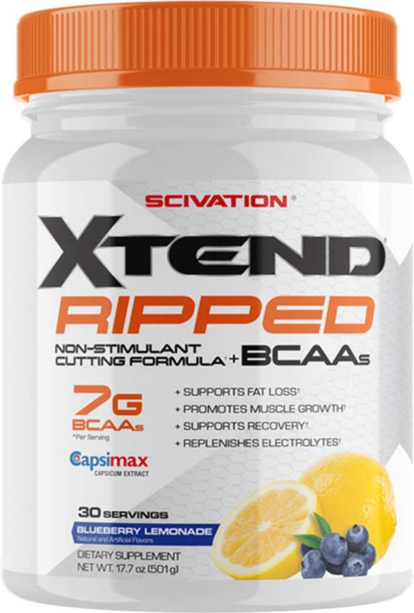 Scivation XTEND Ripped BCAA Powder Blueberry Lemonade 30 Servings