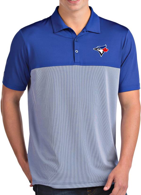 Antigua Men's Toronto Blue Jays Venture Royal Performance Polo