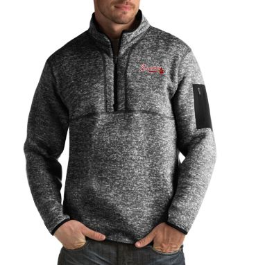 sorry, Antigua Men's Atlanta Braves Fortune Black Half-Zip Pullover is currently out of stock