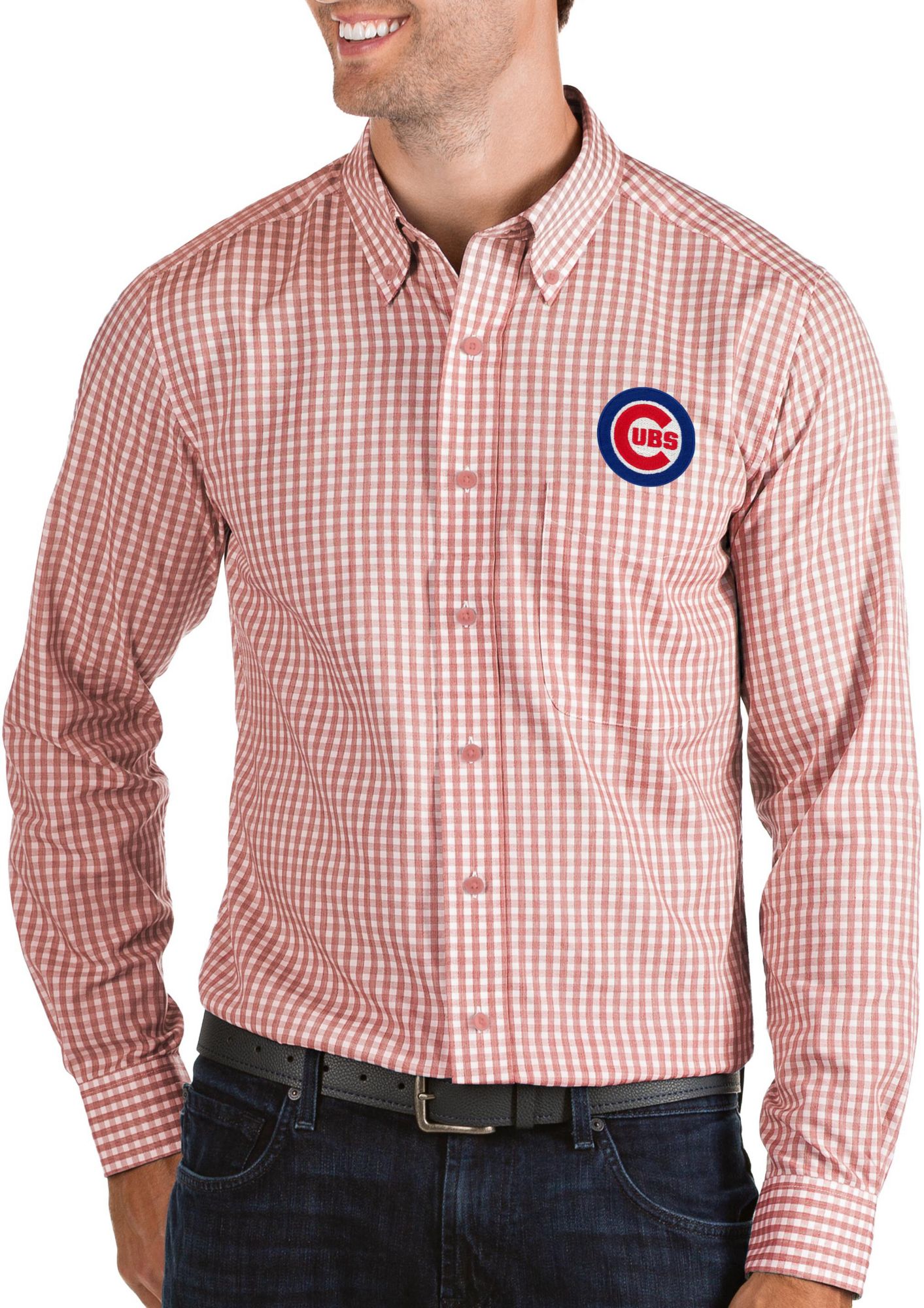 cubs button down shirt