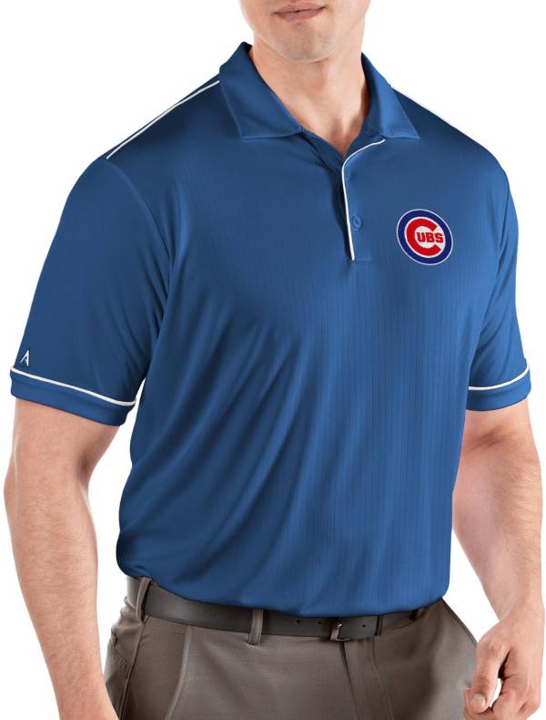 Antigua Men's Chicago Cubs Salute Royal Performance Polo