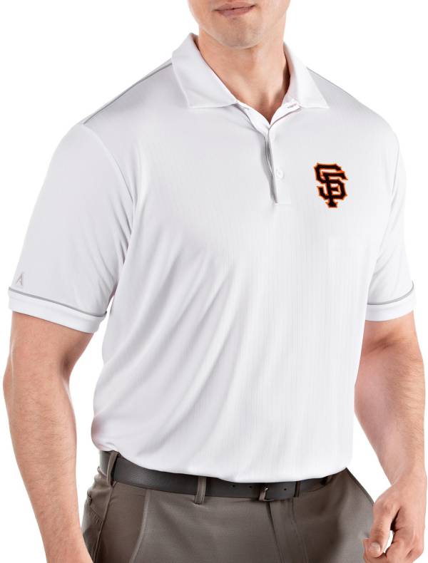 Antigua Men's San Francisco Giants Salute White Performance Polo