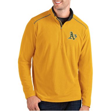 sorry, Antigua Men's Athletics Gold Glacier Quarter-Zip Pullover is currently out of stock