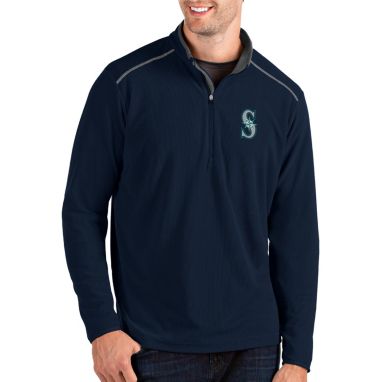 sorry, Antigua Men's Seattle Mariners Navy Glacier Quarter-Zip Pullover is currently out of stock