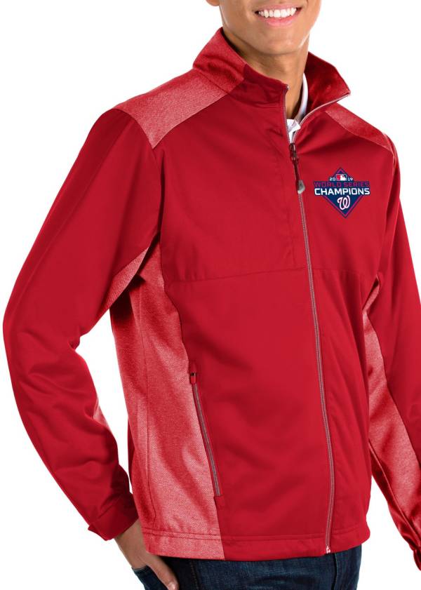 Antigua Men's 2019 World Series Champions Washington Nationals Revolve Full-Zip Jacket