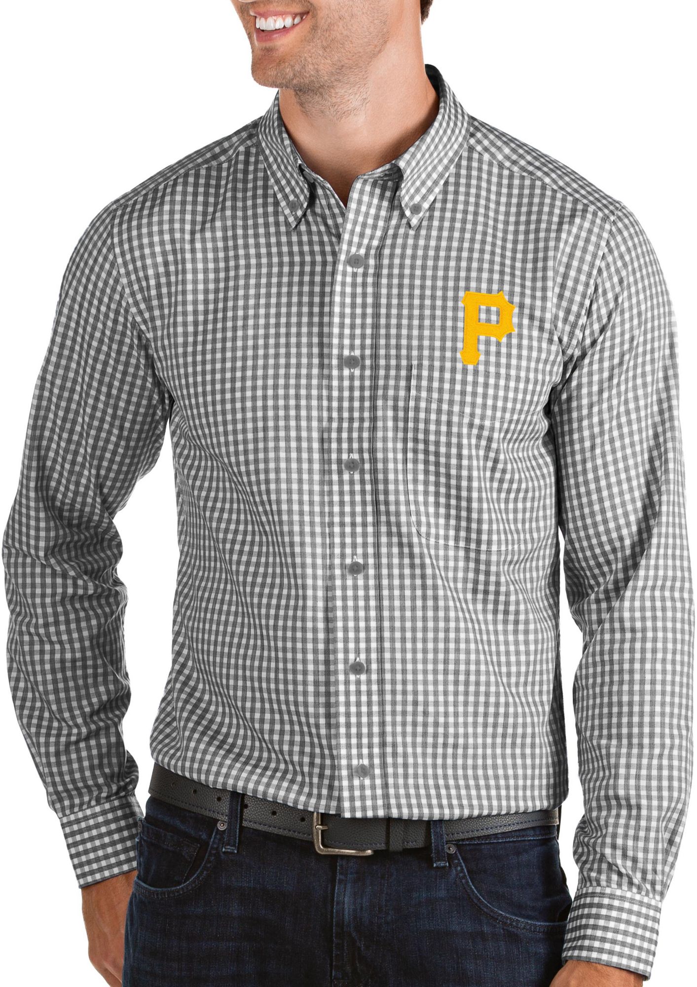pittsburgh pirates button down jersey