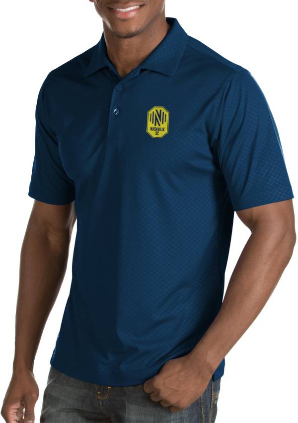 Antigua Men's Nashville SC Inspire Navy Polo