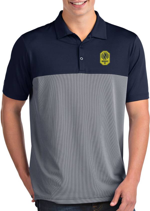 Antigua Men's Nashville SC Venture Navy Polo