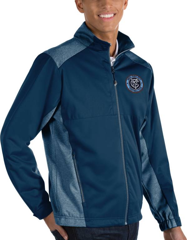 Antigua Men's New York City FC Revolve Navy Full-Zip Jacket | Dick's ...