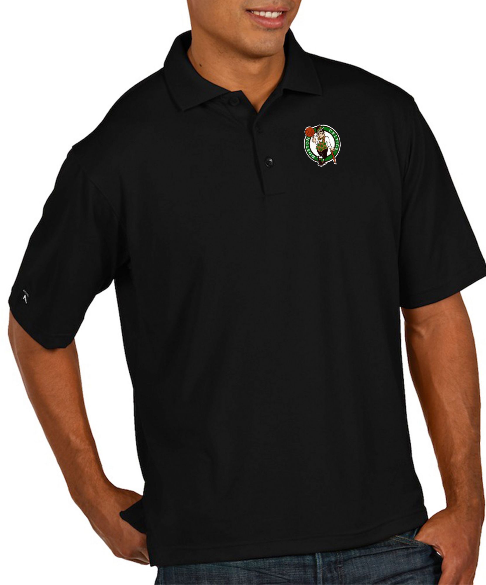 boston celtics golf shirt