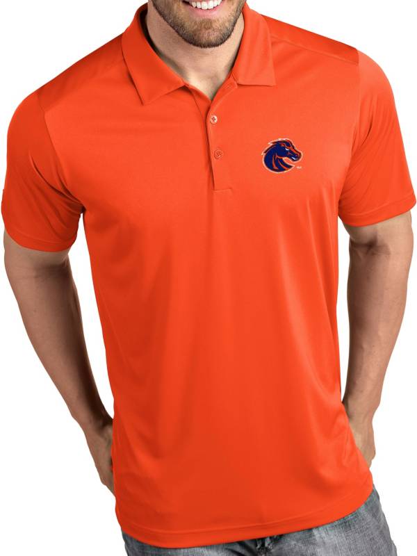 Antigua Men's Boise State Broncos Orange Tribute Performance Polo product image