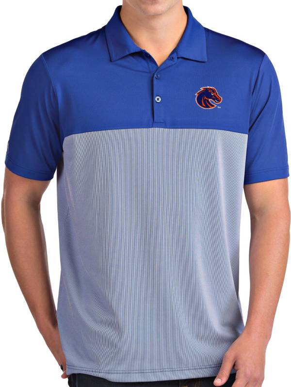 Antigua Men's Boise State Broncos Blue Venture Polo