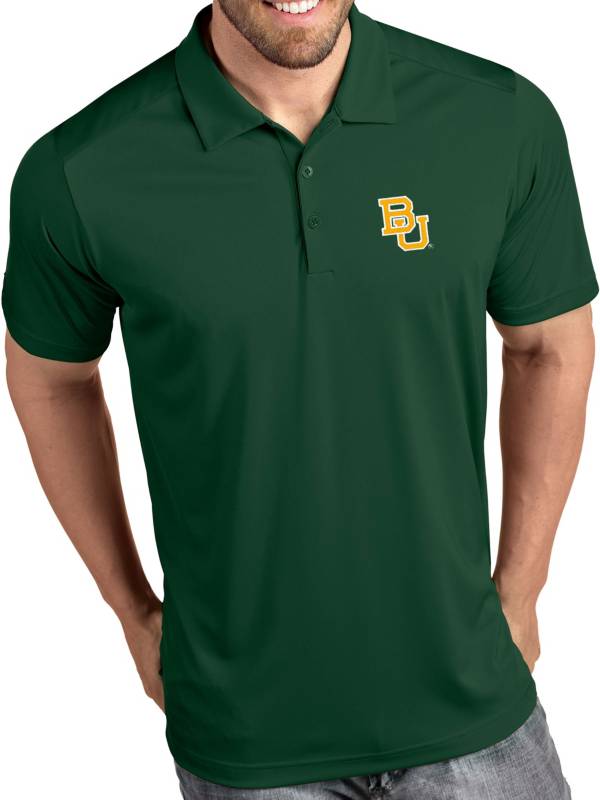 Antigua Men's Baylor Bears Green Tribute Performance Polo product image