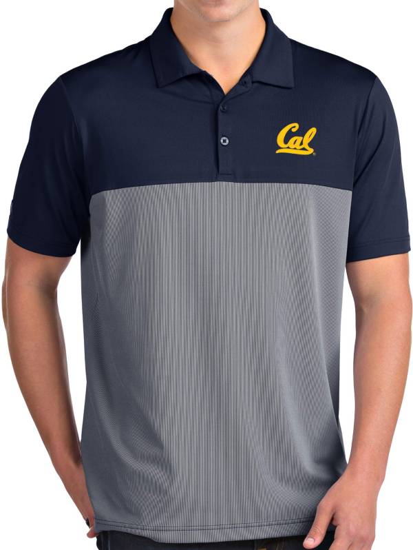 Antigua Men's Cal Golden Bears Blue Venture Polo