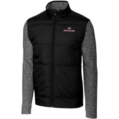 sorry, Cutter & Buck Men's Georgia Bulldogs Stealth Full-Zip Black Jacket is currently out of stock
