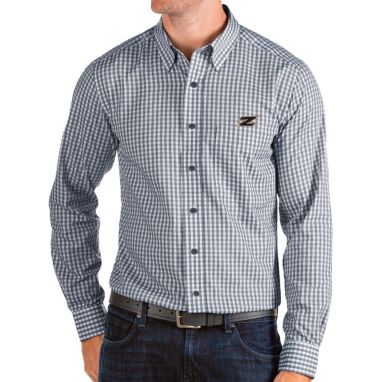 sorry, Antigua Men's Akron Zips Navy Structure Button Down Long Sleeve Shirt is currently out of stock