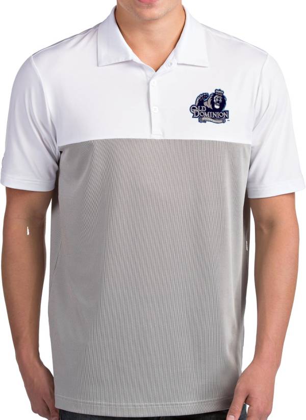 Antigua Men's Old Dominion Monarchs Venture White Polo