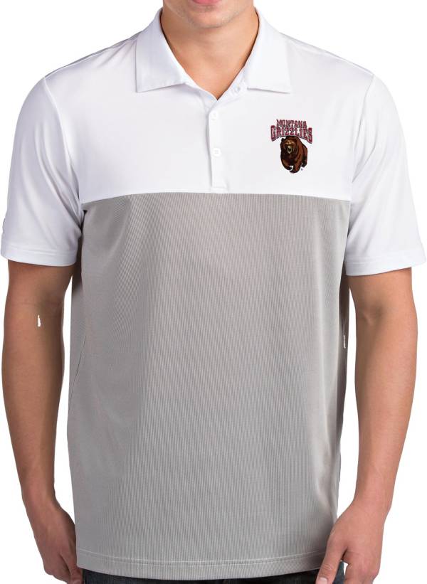 Antigua Men's Montana Grizzlies Venture White Polo