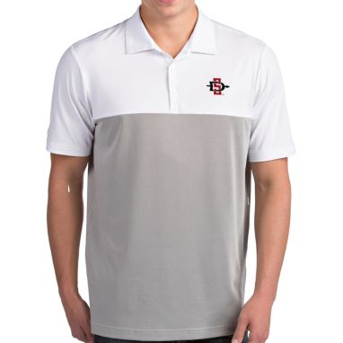sorry, Antigua Men's San Diego State Aztecs White Venture Polo is currently out of stock