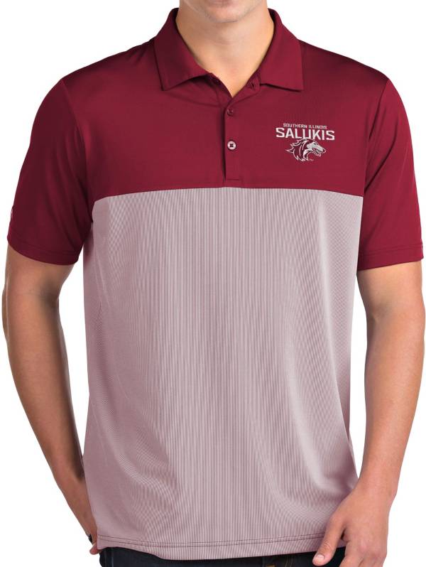 Antigua Men's Southern Illinois Salukis Maroon Venture Polo