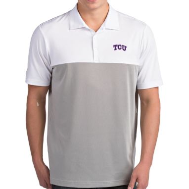 sorry, Antigua Men's TCU Horned Frogs Venture White Polo is currently out of stock