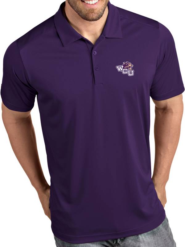 Antigua Men's Western Carolina Catamounts Purple Tribute Performance Polo product image