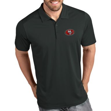sorry, Antigua Men's San Francisco 49ers Tribute Charcoal Grey Polo is currently out of stock