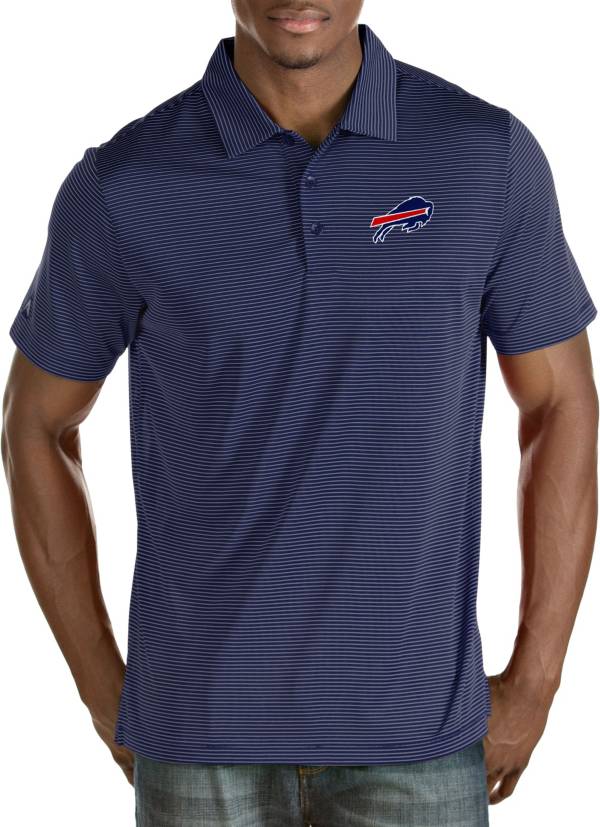 Antigua Men's Buffalo Bills Quest Royal Polo