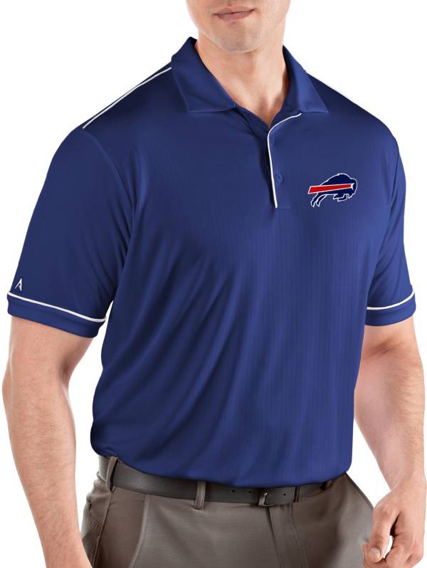 Antigua Men's Buffalo Bills Salute Royal/White Polo