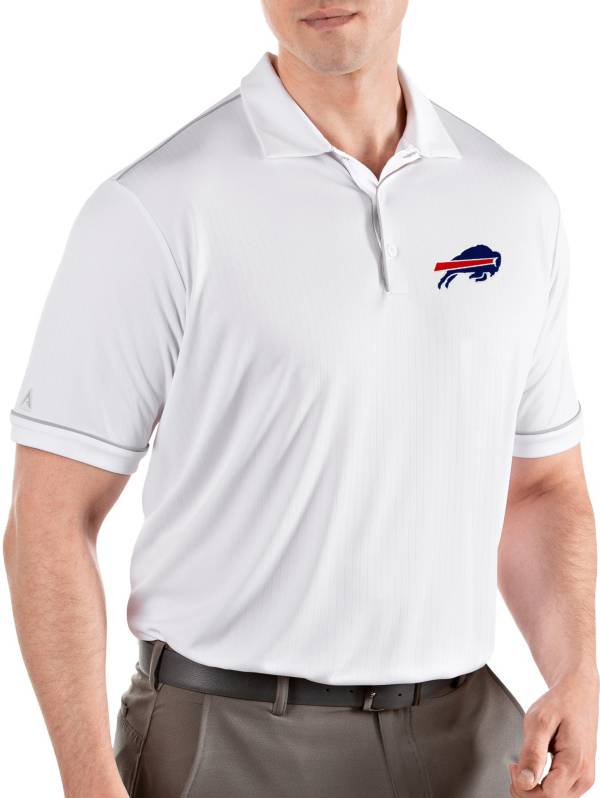 Antigua Men's Buffalo Bills Salute White Polo