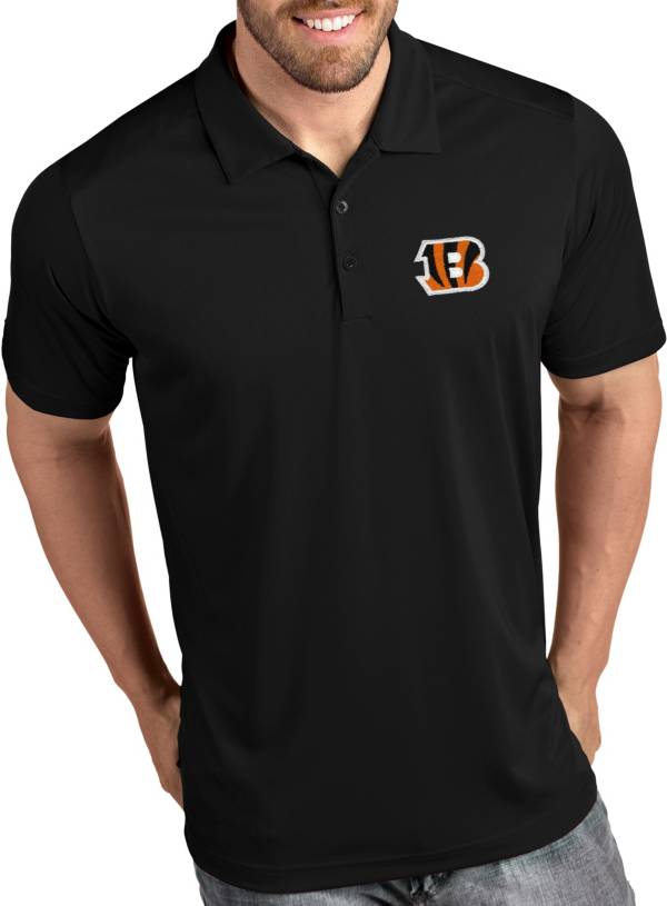 Antigua Men's Cincinnati Bengals Tribute Black Polo | Dick's Sporting Goods