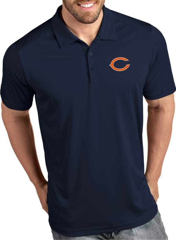 Nike Men's Chicago Bears Franchise Navy Polo