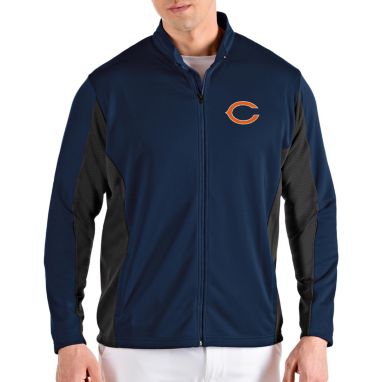 sorry, Antigua Men's Chicago Bears Passage Navy Full-Zip Jacket is currently out of stock