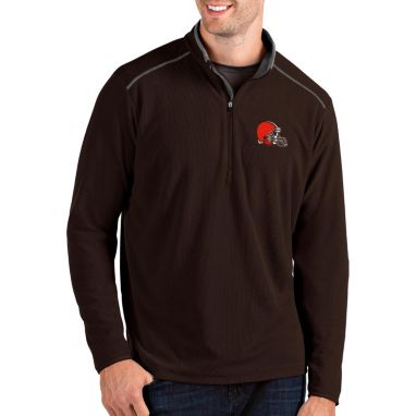 sorry, Antigua Men's Cleveland Browns Glacier Brown Quarter-Zip Pullover is currently out of stock
