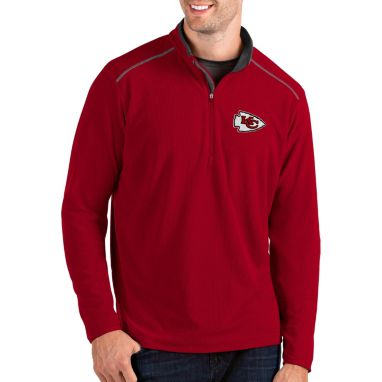 sorry, Antigua Men's Kansas City Chiefs Glacier Red Quarter-Zip Pullover is currently out of stock