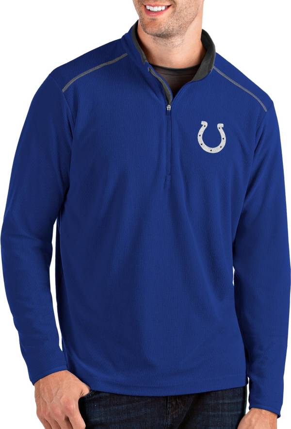 Download Antigua Men's Indianapolis Colts Glacier Royal Quarter-Zip ...