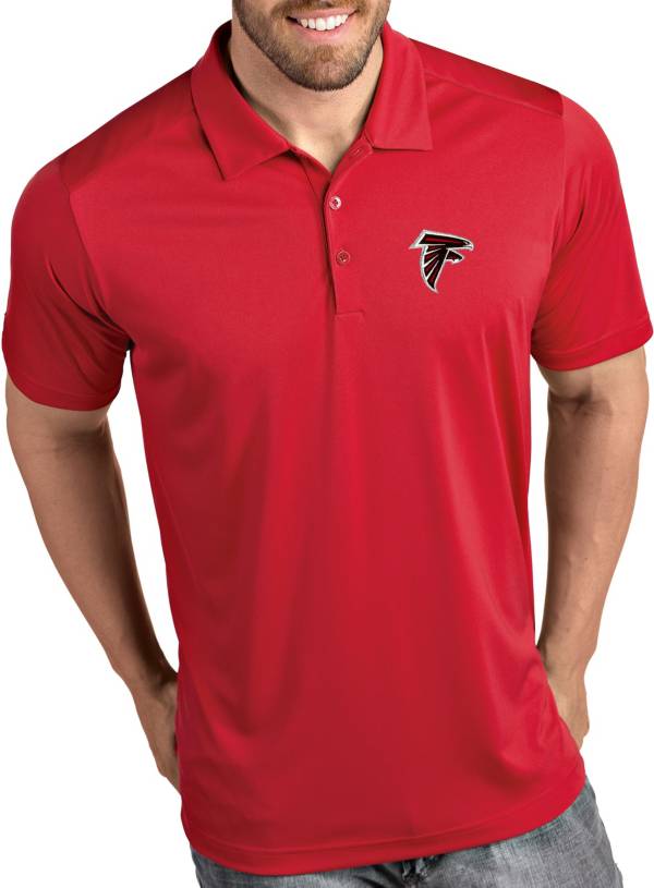 Antigua Men's Atlanta Falcons Tribute Red Polo product image
