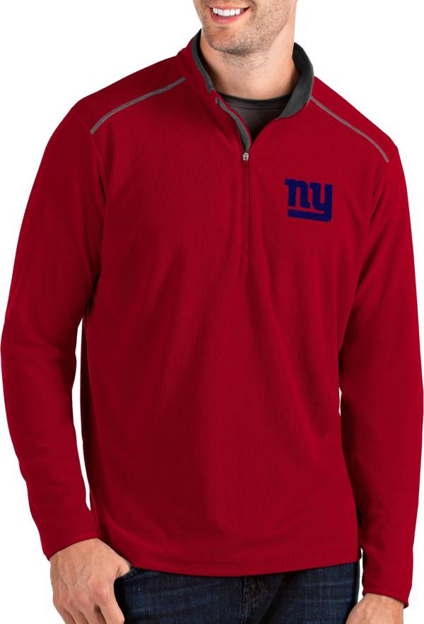 Download Antigua Men's New York Giants Glacier Red Quarter-Zip ...