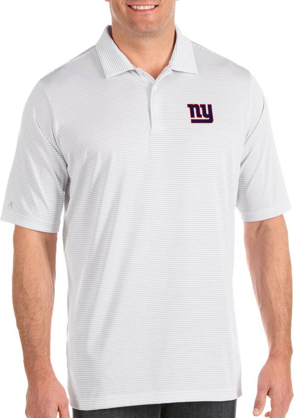 Antigua Men's New York Giants Quest White Polo