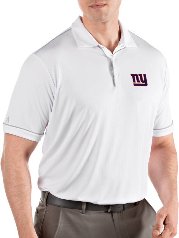 Antigua Men's New York Giants Salute White Polo