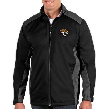 sorry, Antigua Men's Jacksonville Jaguars Revolve Black Full-Zip Jacket is currently out of stock