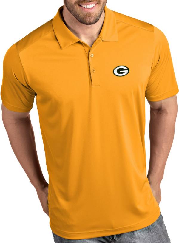 green and gold polo